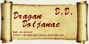 Dragan Doljanac vizit kartica